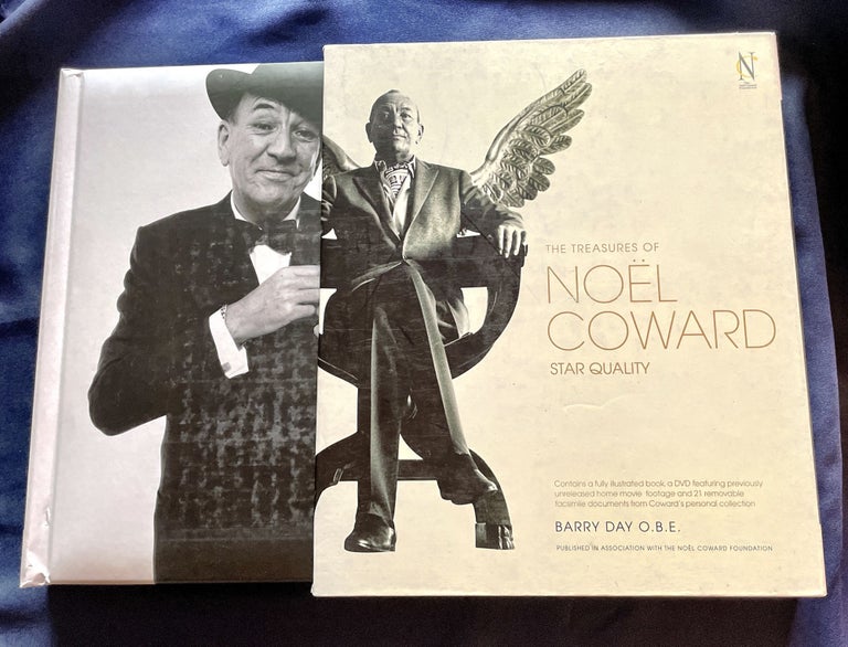 Item #8349 THE TREASURES OF NOËL COWARD; Barry Day O.B.E. Barry Day.