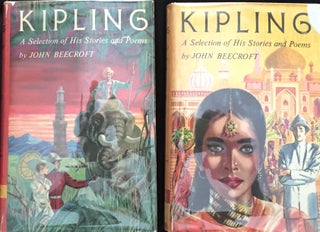 Item #836 KIPLING; A Selection of His Stories and Poems / Illustrated by Richard M. Powers....
