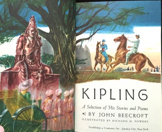 KIPLING; A Selection of His Stories and Poems / Illustrated by Richard M. Powers