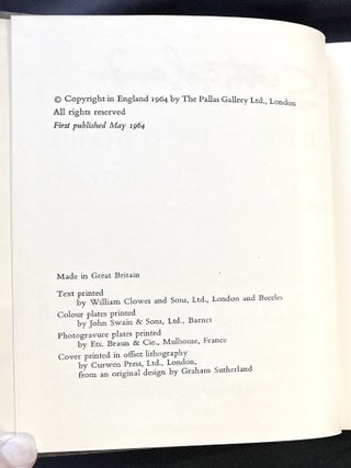 SOUTHERLAND: CHRIST IN GLORY; IN THE TERAMORPH / The Genesis of the Great Tapestry in Coventry Cathedral / Text Edited by Andrew Révai / Based on Coversations with the artist / Introduction by Eric Newton