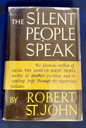 Item #8393 THE SILENT PEOPLE SPEAK. Robert St. John