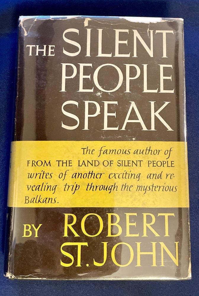 Item #8393 THE SILENT PEOPLE SPEAK. Robert St. John.