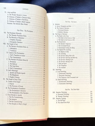 THE NARRATIVE JESUS; A Semiotic Reading of Mark's Gospel