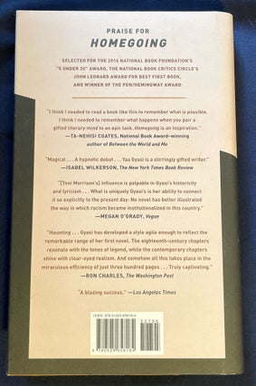 TRANSCENDENT KINGDOM; Yaa Gyasi