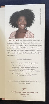 TRANSCENDENT KINGDOM; Yaa Gyasi