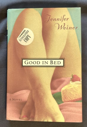 Item #8503 GOOD IN BED; a novel. Jennifer Weiner