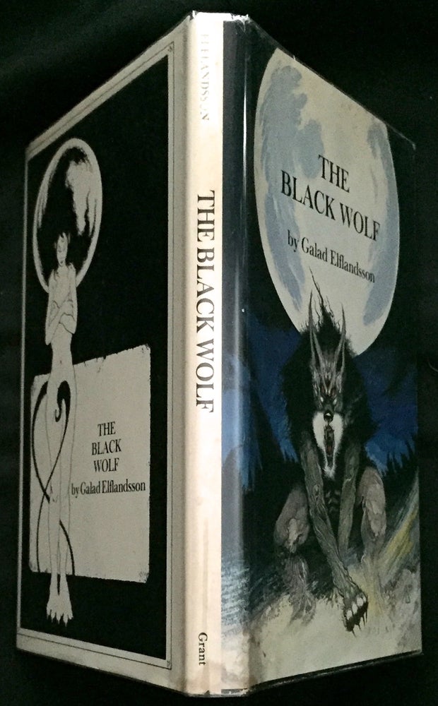Item #851 THE BLACK WOLF; Illustrated by Randy Broecker / Introduction by Charles M. Collins. Galad Elflandsson.