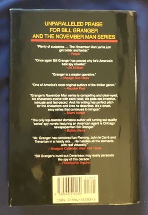 THE MAN WHO HEARD TOO MUCH; The Tenth November Man Novel