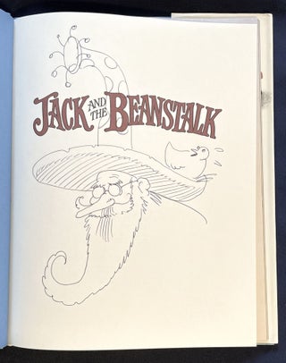 Item #8672 JACK AND THE BEANSTALK; Retold by Susan Pearson / Illustrated by James Warhola. Susan...