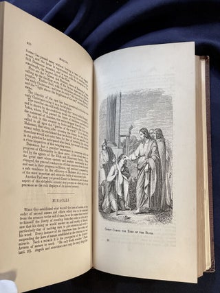 YOUTH'S ILLUSTRATED BIBLE HISTORY:; Embracing Distinguished Characters, Remarkable Events, Manners, Customs, Institutions, Natural History, Arts, Sciences, &c, &c., of Bible Lands and Times. / Edited by D. W. Thomson, A.M....to which is added a complete Chronological History...by Dr. John Blair, LL.D. / Elegantly Illustrated with nearly 300 Engravings