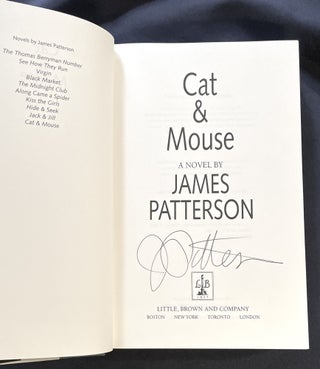 CAT & MOUSE; A Novel by James Patterson