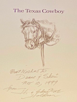 Item #8701 THE TEXAS COWBOY; By the Texas Cowboy Artists' Association / Text by Donald Worchester...