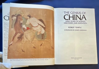 THE GENIUS OF CHINA; 3,000 Years of Science, Discovery, and Invention / Robert Temple / Introduced by Joseph Needham
