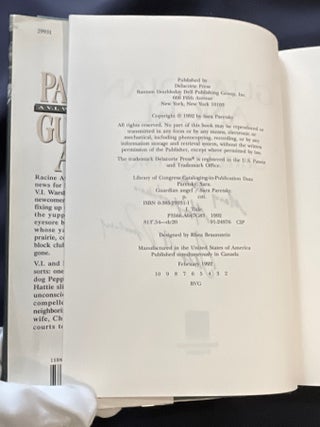 GUARDIAN ANGEL; A V. I. Warshawski Novel