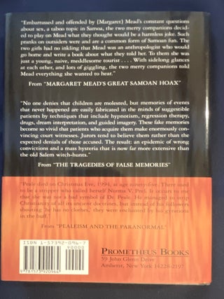 WIERD WATER & FUZZY LOGIC:; More Notes of a Fringe Watcher / Martin Gardner