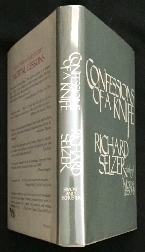 Item #890 CONFESSIONS OF A KNIFE. Richard Selzer.