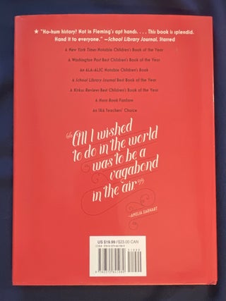 AMELIA LOST; The Life and Disappearance of Amelia Earhart by Candace Fleming / Lettering by Jessica Hische