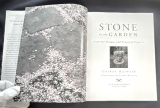 STONE IN THE GARDEN; Inspiriing Designs and Practical Projects / Illustrations by Gordon Morrison