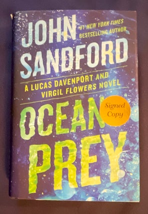 Item #8927 OCEAN PREY; A Lucas Davenport and Virgil Flowers Novel. John Sandford