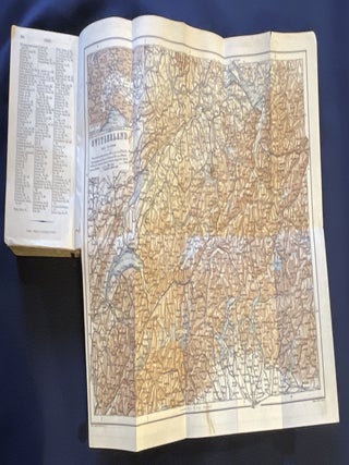 SWITZERLAND; and the Adjacent Portions of Italy, Savoy, and the Tyrol, / Handbook for Travellers by K. Baedeker / With 36 Maps, 10 Plans, and 11 Panoramas