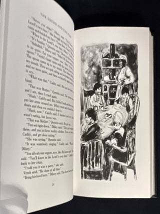THE SOUND AND THE FURY; Illustrated by Bill Oakes / A Limited Edition