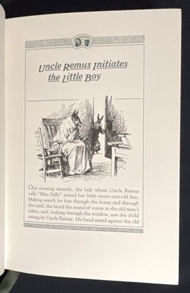 UNCLE REMUS; With the Illustrations of A. B. Frost / A Limited Edition