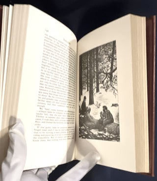 WALDEN; By Henry David Thoreau / With Wood-engravings by Thomas W. Nason / Collector's Edition / Bound in Genuine Leather