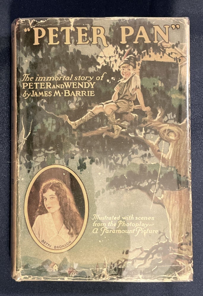 Item #9066 PETER AND WENDY; By James M. Barrie / Illustrated With Scenes From The Photoplay / A Paramount Picture Featuring Betty Bronson. James M. Barrie.