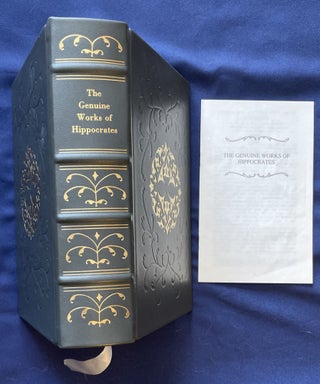 Item #9078 THE GENUINE WORKS OF HIPPOCRATES; Translated from the Greek with Preliminary Discourse...