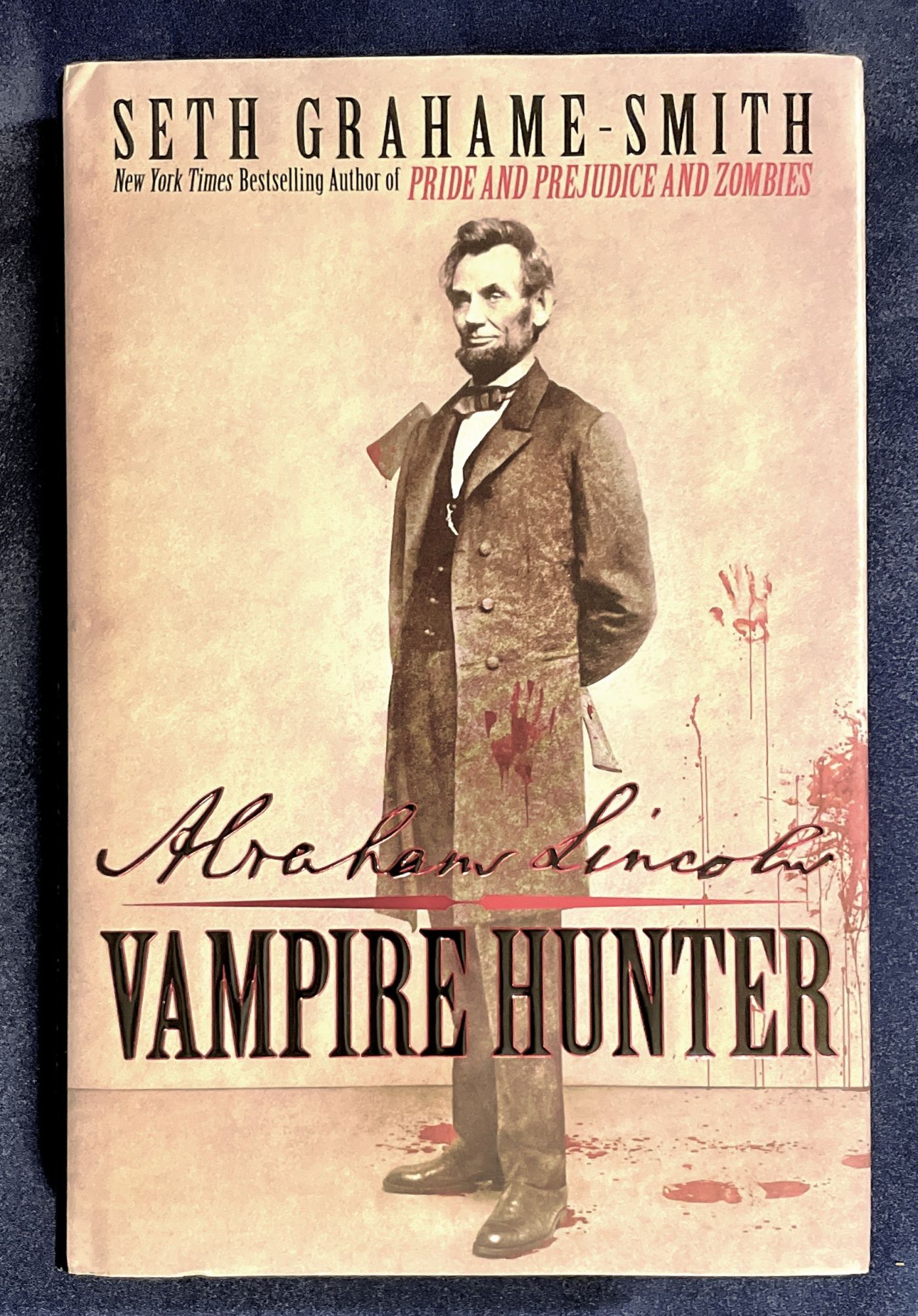 abraham lincoln vampire hunter book cover