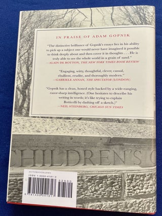 THROUGH THE CHILDREN'S GATE; A Home in New York