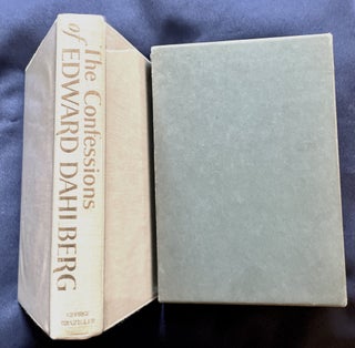 Item #9376 THE CONFESSIONS OF EDWARD DAHLBERG; with Forty-two Drawings by James Kearns / and a...