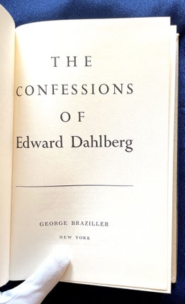 THE CONFESSIONS OF EDWARD DAHLBERG; with Forty-two Drawings by James Kearns / and a Preface by Sir Herbert Read
