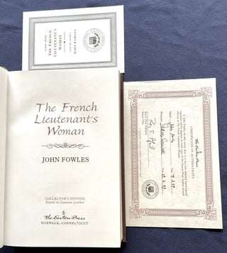 Item #9402 THE FRENCH LIEUTENANT'S WOMAN; Collector's Edition Bound in Genuine Leather. John Fowles
