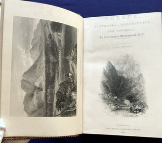 Item #9407 GREECE,; Pictorial, Descriptive, and Historical / By Christopher Wordsworth, D.D. /...
