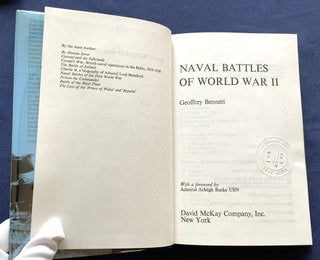 NAVAL BATTLES OF WORLD WAR II; With a foreword by Admiral Arleigh Burke USN