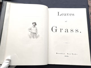 Item #9429 LEAVES OF GRASS. Wal Whitman, er