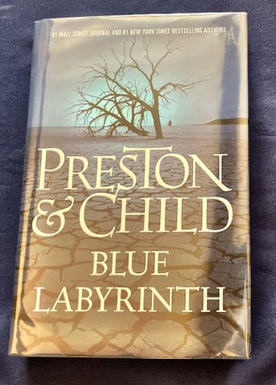 Item #9437 BLUE LABYRINTH. Douglas Preston, Lincoln Child