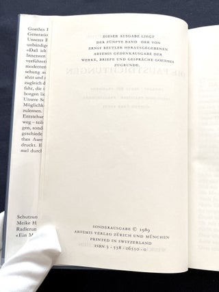 DIE FAUSTDICHTUNGEN; Urfaust * Faust Ein Fragment * Faust. Eine Tragödie * Paralipomena * Goethe über Faust