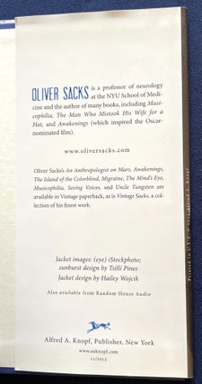HALLUCINATIONS; Oliver Sacks
