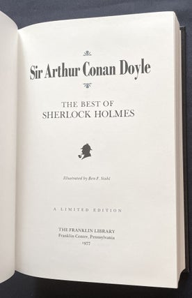 THE BEST OF SHERLOCK HOLMES; Illustrated by Ben F. Stahl / A Limited Edition
