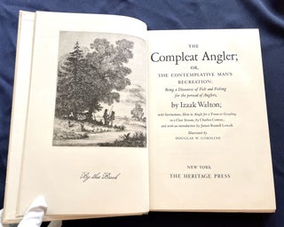 Item #9534 THE COMPLETE ANGLER,; or, The Contemplative Man's Recreation / Being a Discourse of...