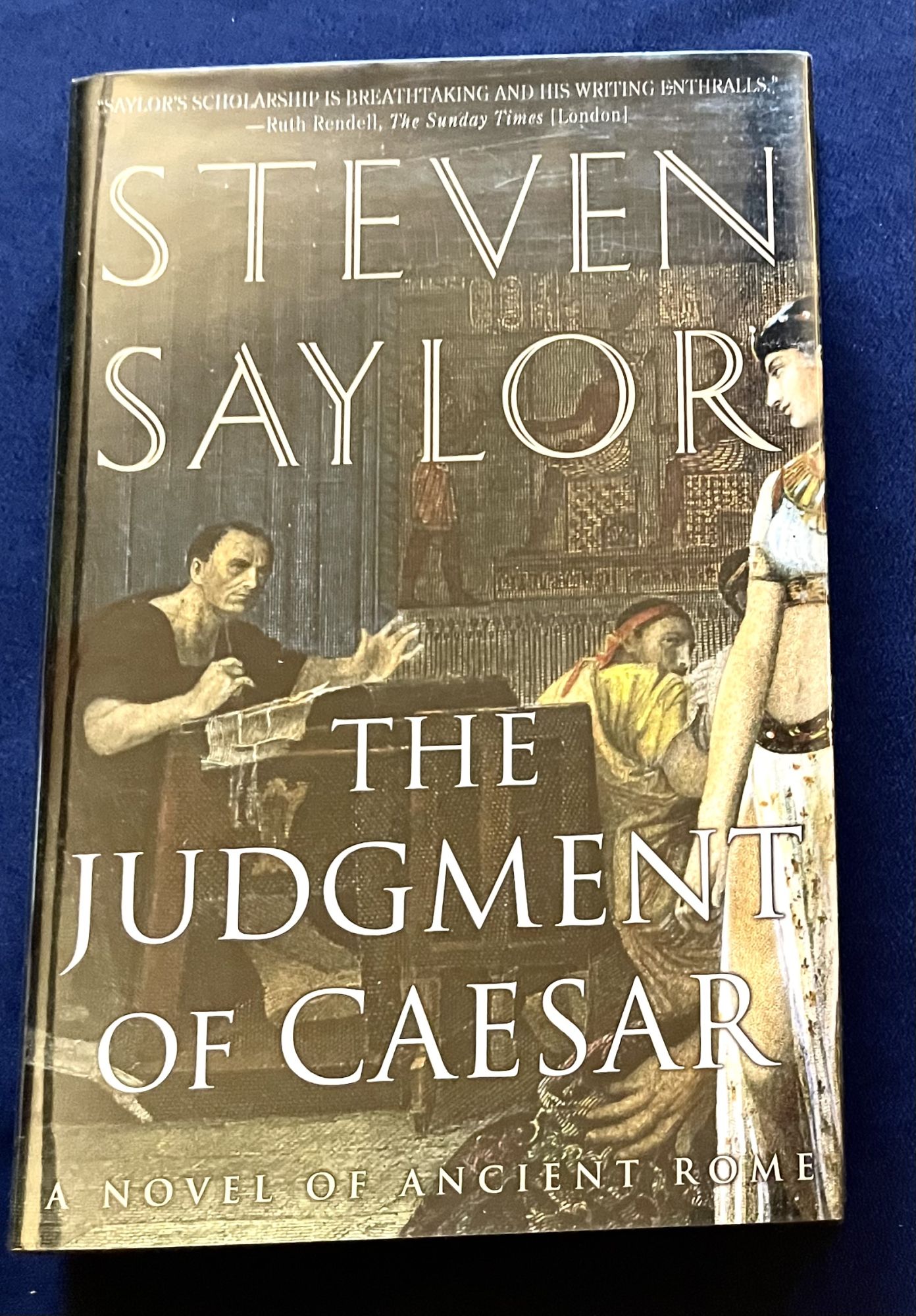 THE JUDGMENT OF CAESAR; A Novel of Ancient Rome | Steven Saylor | First ...