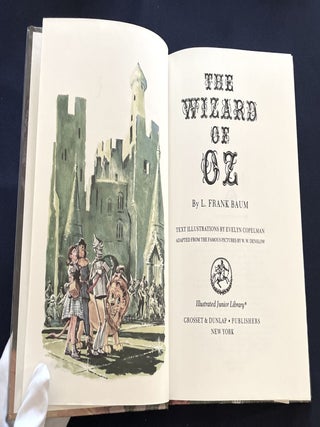 The WIZARD of OZ; L. Frank Baum / Illustrations by Evelyn Copelman Adapted from the famous pictures by W. W. Denslow