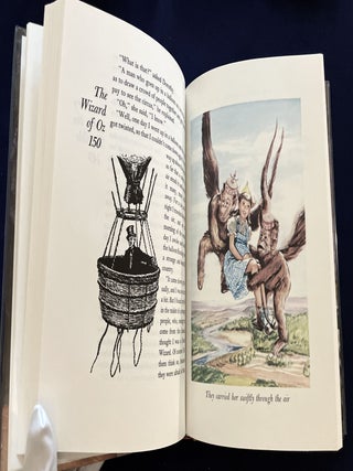 The WIZARD of OZ; L. Frank Baum / Illustrations by Evelyn Copelman Adapted from the famous pictures by W. W. Denslow