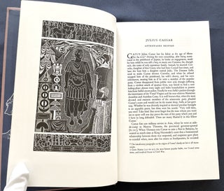 THE TWELVE CAESARS; Translated by Robert Graves / Wood-engravings by Raymond Hawthorn