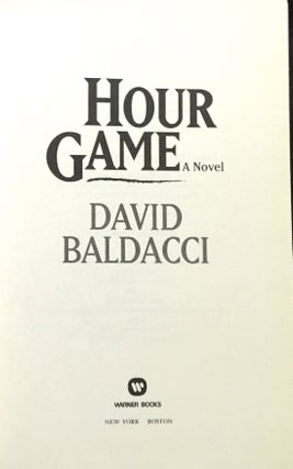 HOUR GAME; A Novel